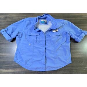 Magellan Fishing‎ Shirt Roll-Up Sleeve Moisture Wicking Relaxed Fit M